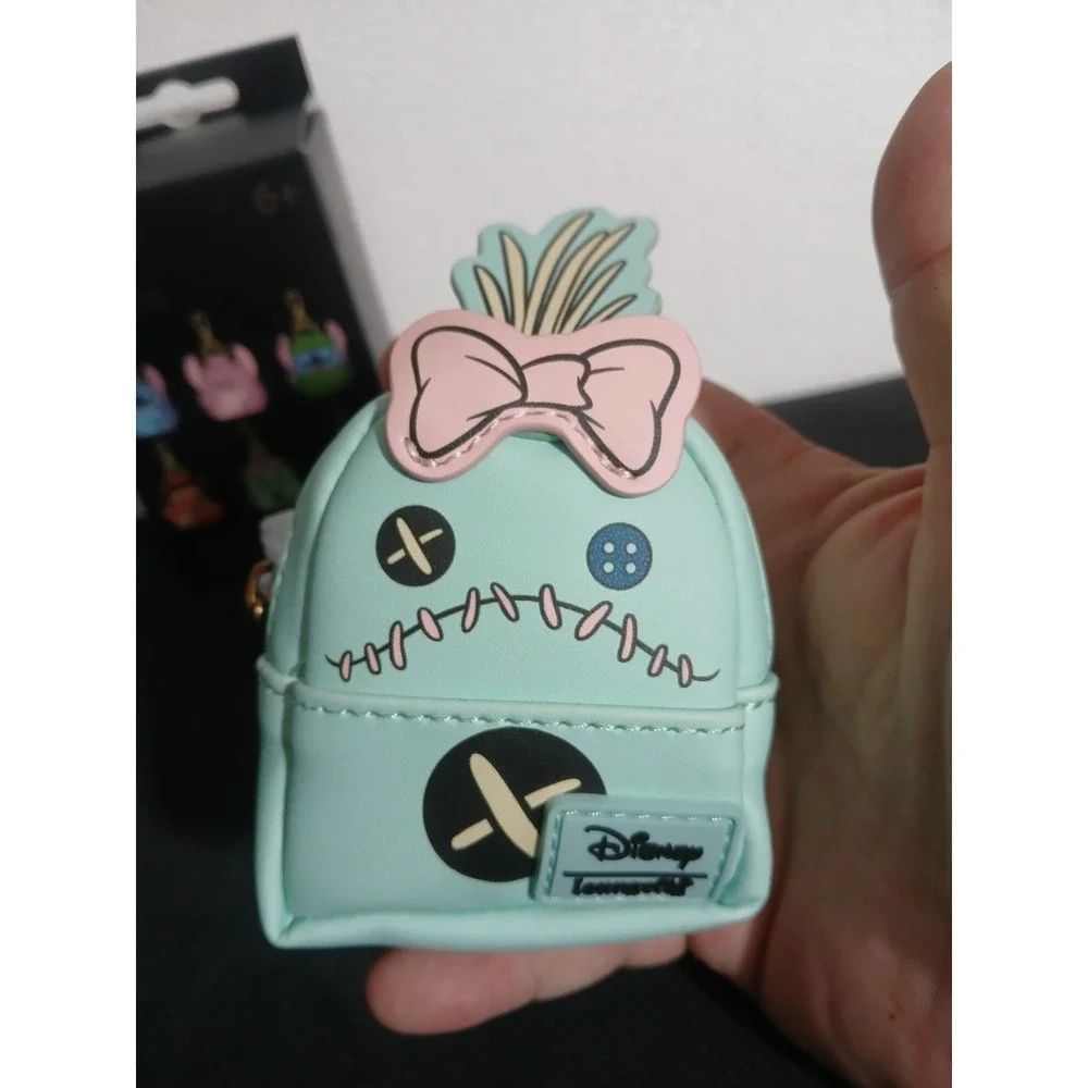 Loungefly Disney Lilo & Stitch Mystery Box Mini Backpack Scrump Keychain Charm